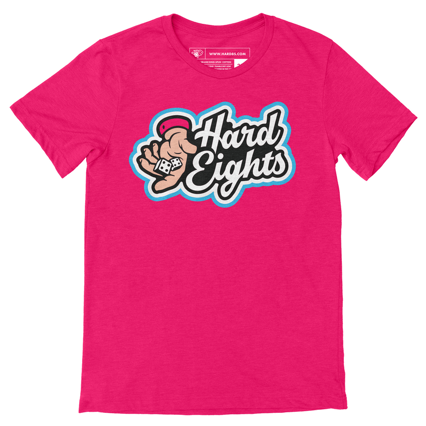 Socal Hard Eights - Fuchsia Unisex T-Shirt