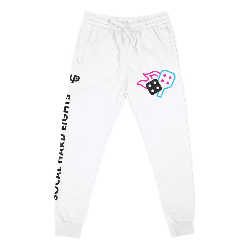 Socal Hard Eights - Jogger Pants (White)